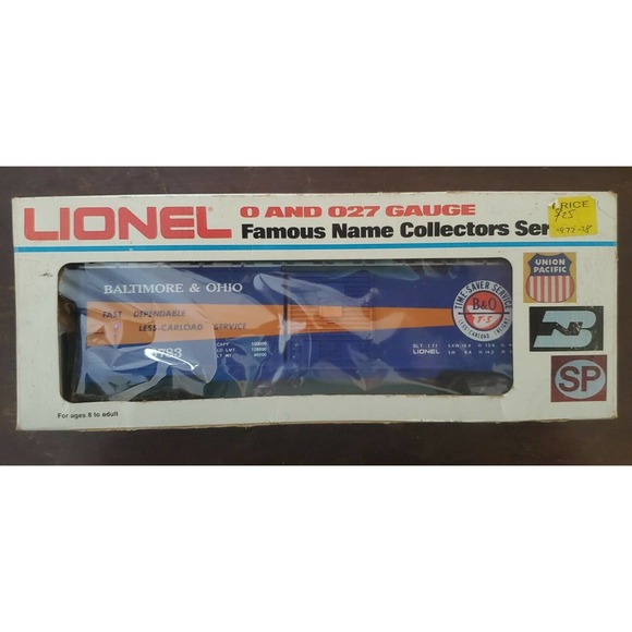 Lionel B&O Boxcar 9783 In Box Time-Saver Service O and O27 Gauge - Picture 1 of 4
